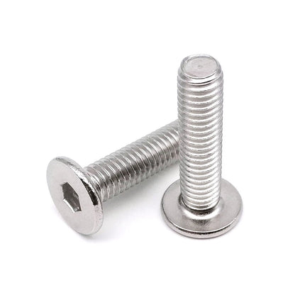 CM M1.6 M2 M2.5 M3 M4 M5 M6 M8 304 A2-70 Stainless Steel Hex Hexagon Socket Ultra Thin Flat Wafer Allen Head Bolt Screw