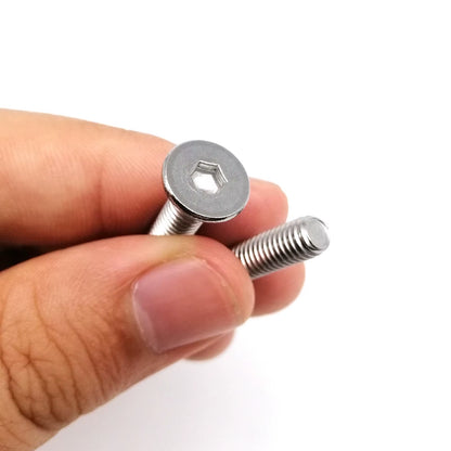 CM M1.6 M2 M2.5 M3 M4 M5 M6 M8 304 A2-70 Stainless Steel Hex Hexagon Socket Ultra Thin Flat Wafer Allen Head Bolt Screw
